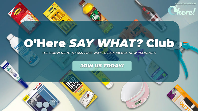 O'Here Say What? Reviewer Club - A Convenient & Fuss-Free Way To Experience New Products