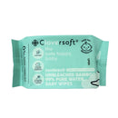 Cloversoft Unbleached Bamboo Pure Water Organic Baby Wipes 40 Sheets