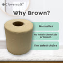 Cloversoft Unbleached Bamboo Toilet Tissues 3 Ply 10 X 200 Sheets