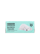 Cloversoft Plant-Based Compact Unbleached Bamboo Premium Tissues 3 Ply 100 Sheets Plus extra 10 sheets