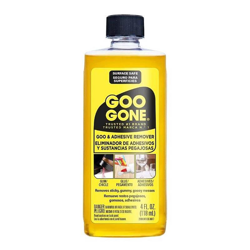 Goo Gone Original Adhesive Remover, For Carpet & Upholstery, 4 Oz