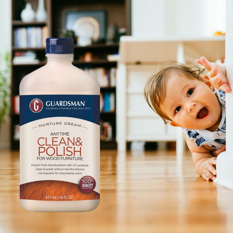 Guardsman Wood Clean & Polish Cream 473ml