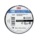 3M Temflex 160 General Use Vinyl Electrical Tape 18MM X 10M, Pack Of 10