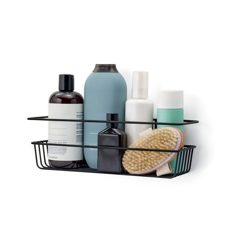 3M Command Matte Black Bathroom Caddy