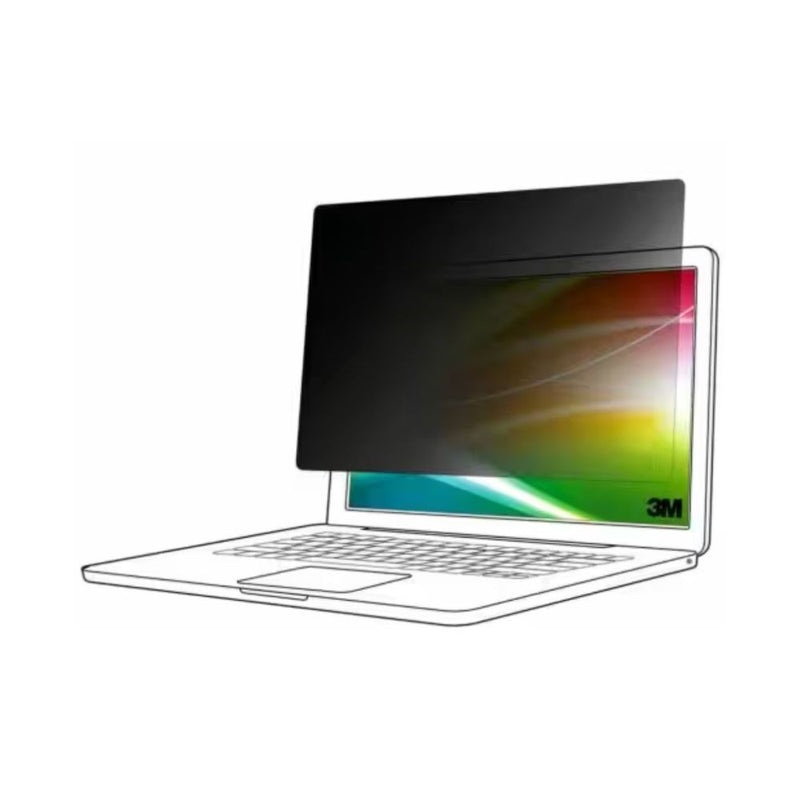 3M Bright Screen Privacy Filter for 13.3in Laptop, 287mm x 179mm, 16:10, BP133W1B