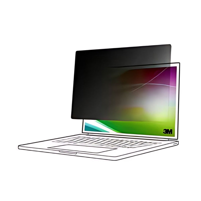 3M Bright Screen Privacy Filter for 15.6in Full Screen Laptop, 353mm x 202mm, 16:9, BP156W9E