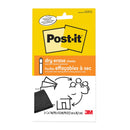 3M Post It Super Sticky Dry Erase Surface, White, 17.7cm X 28.8cm, Whiteboard/ Small whiteboard/ Mini whiteboard