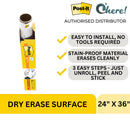 3M Post-it 3M Post-it Dry Erase Surface 24" X 36"