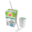 3M Scotch Brite Compact Hands-Free Flat Mop with Bucket