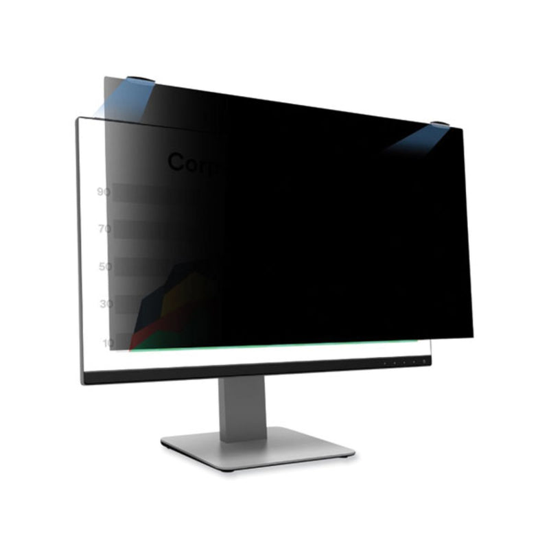 3M Privacy Filter for 24in Full Screen Monitor with 3M COMPLY Magnetic Attach, 527 mm x 329 mm, (16:10) PF240W1EM