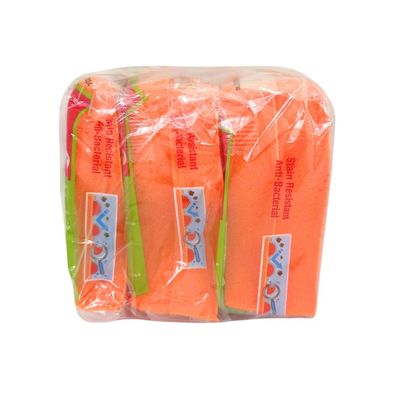 3M Scotch Brite Scrub Dots Non Scratch Sponge 4+1 Bundle Pack