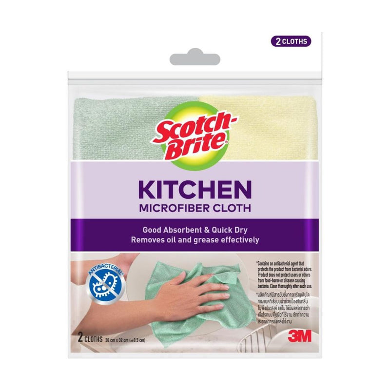 3M Scotchbrite Kitchen Cloth 2 Pcs