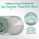 3M Scotch Brite Dual Wash Spin Mop Bucket With Microfibre Mop NT7
