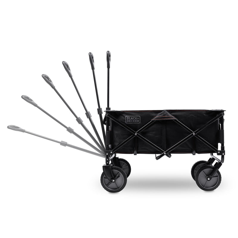 Black & Decker Collapsible Wagon Foldable Trolley Utility Wagon