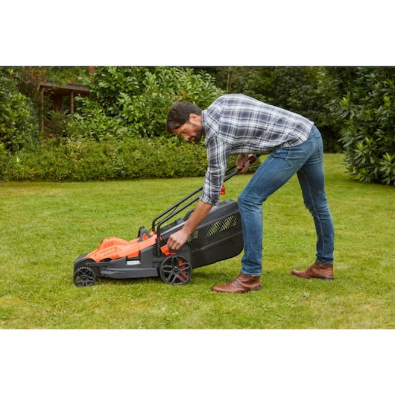 Black & Decker Lawnmower Corded 1600W Cutting Width 38cm