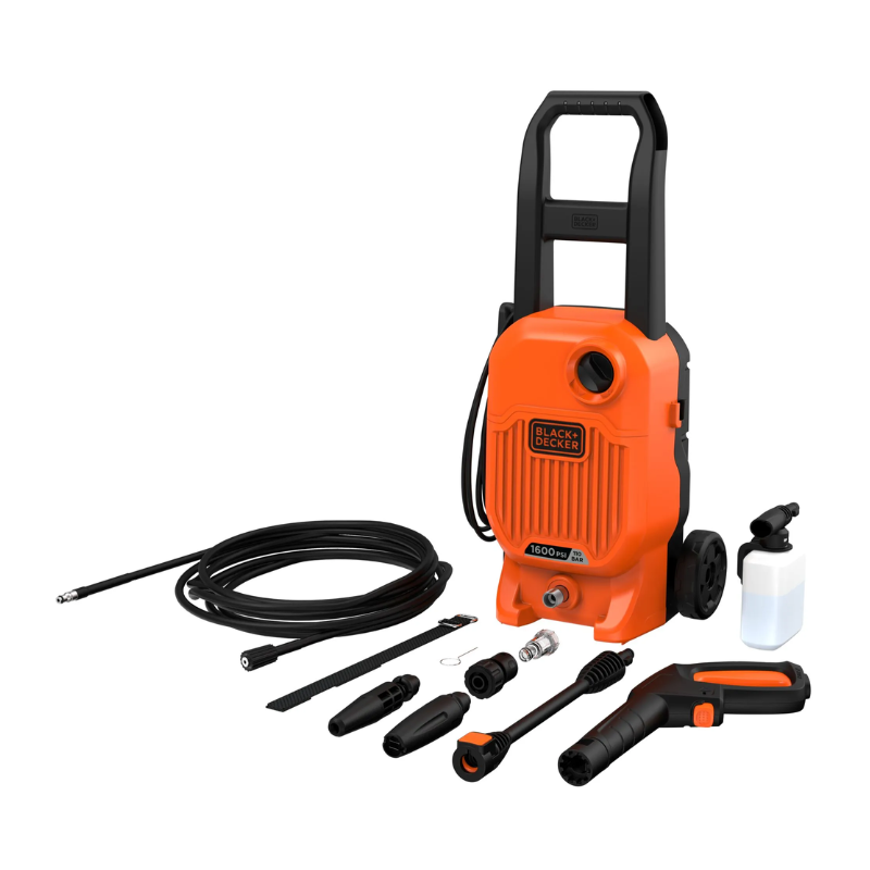 Black and Decker Pressure Washer Water Jet 1400W 110 Bar BEPW1600L-XD