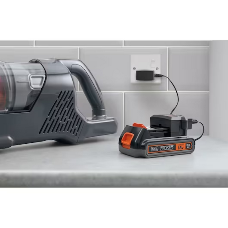 Black & Decker POWERSERIES+ 20V MAX Cordless Stick Vacuum, BHFEA18D1-B1