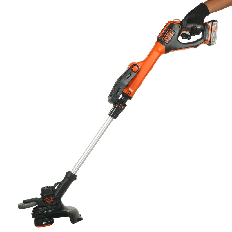 Black and Decker 18V Easy Feed String Cordless Grass Trimmer STC1820EPCF-B1