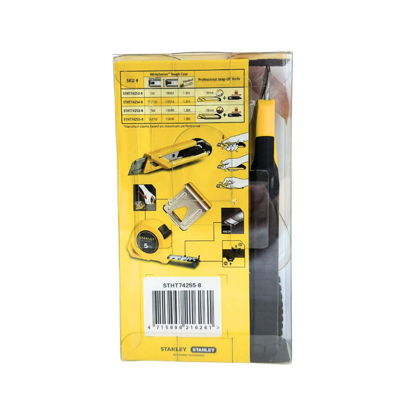 Black & Decker Stanley 5M/16′ Tough Case + 18MM ABS Knife (New)