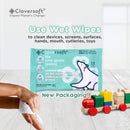 Cloversoft Unbleached Bamboo AB Organic Wipes 15 Sheets/Pk