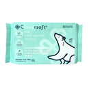 Cloversoft Unbleached Bamboo 99.9% Antibacterial Organic Wipes 40 Sheets