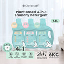 Cloversoft Plant Based 4in1 Anti Dust Mite Laundry Detergent 1.5L