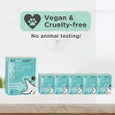 Cloversoft Plant-Based Unbleached Bamboo Pocket Tissues 2 Ply 10 X 10 Sheets