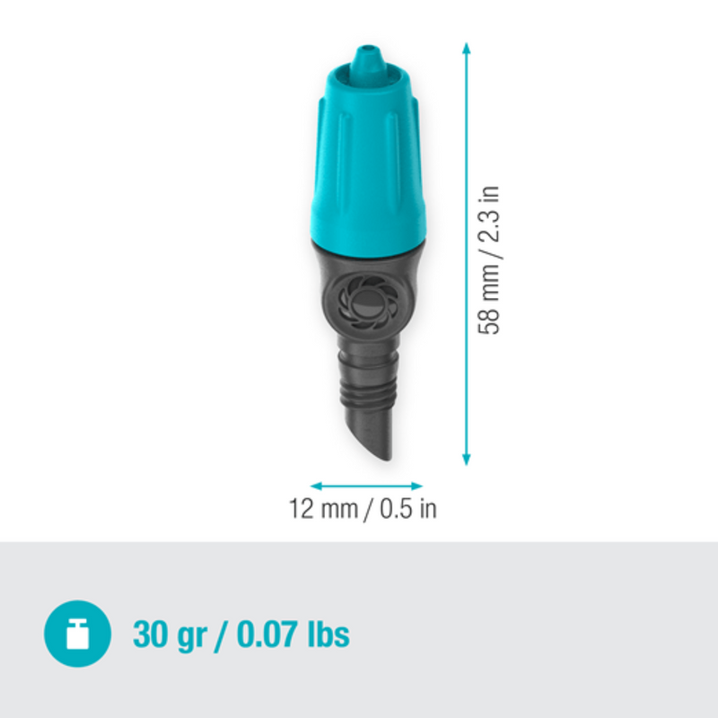 Gardena Micro-Drip System Adjustable Endline Drip Head 0–15 l/h 13305-20 Irrigation System
