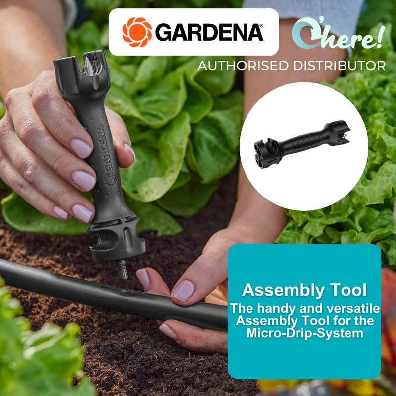 Gardena 13313-20 Assembly Tool, Black