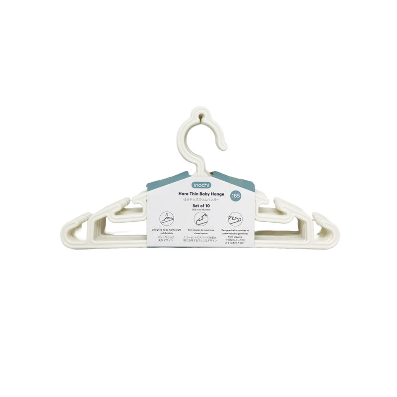 Inochi Hara Thin Baby Clothing Hanger 10/set