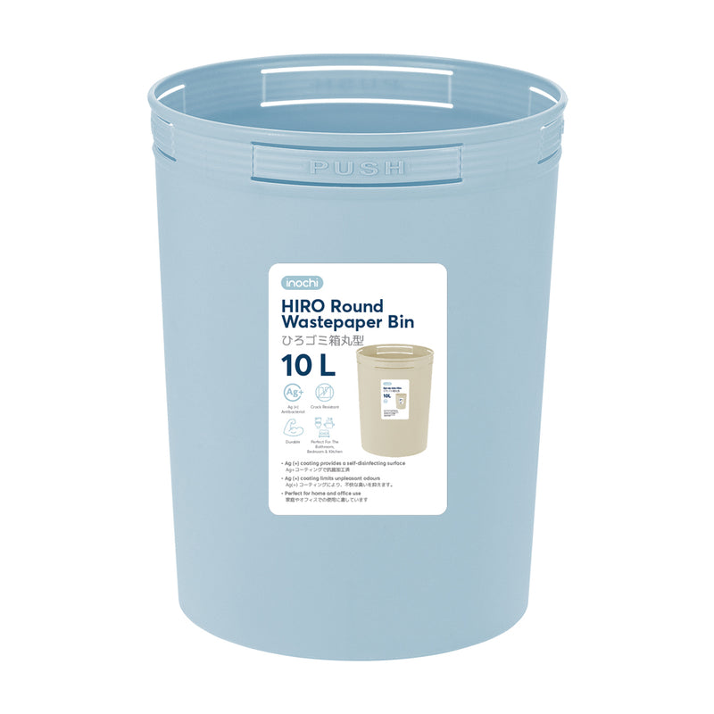 Inochi Hiro Round Wastepaper Bin