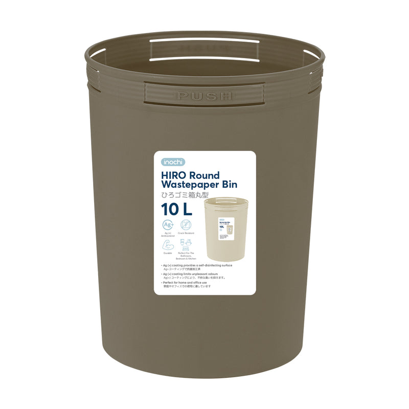 Inochi Hiro Round Wastepaper Bin