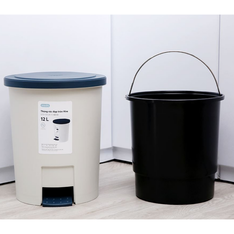 Inochi Kawa Round Pedal Bin 6L/12L