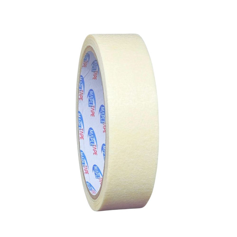 Maple General Masking Tape 18M, 24MM (12 Rolls) / 36MM (8 Rolls) / 48MM (6 Rolls)