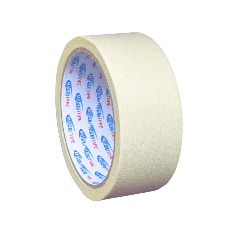 Maple General Masking Tape 18M, 24MM (12 Rolls) / 36MM (8 Rolls) / 48MM (6 Rolls)