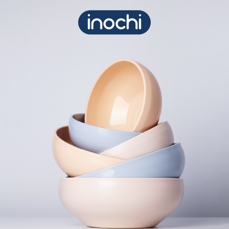 Inochi BPA Free Plastic Weaning Bowl for Baby