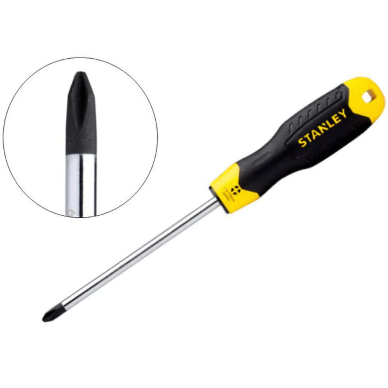 Stanley Cushion Grip Philips Screwdriver PH0 X 100MM