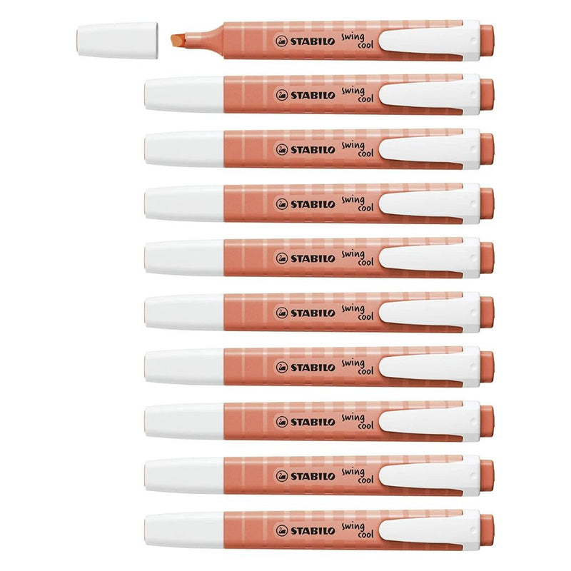 Stabilo Swing Cool Pastel Highlighter, Pack of 10