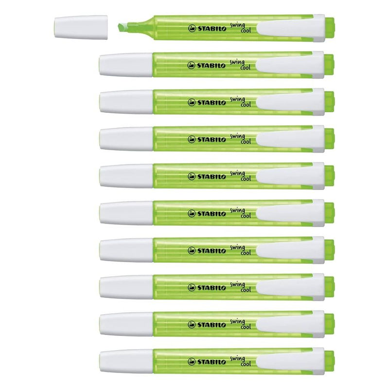 Stabilo Swing Cool Highlighters, Pack of 10