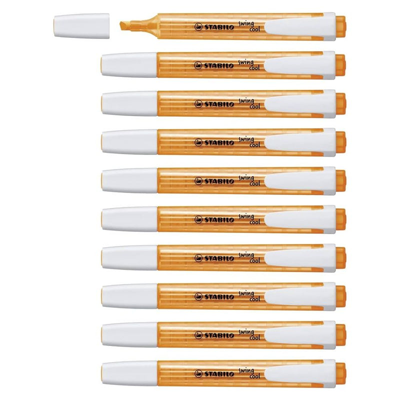 Stabilo Swing Cool Highlighters, Pack of 10