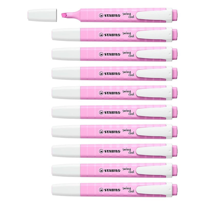 Stabilo Swing Cool Highlighters, Pack of 10