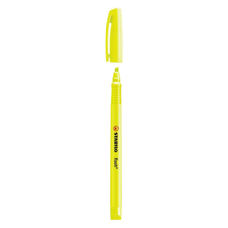 Stabilo Flash Highlighter Yellow/Green/Orange