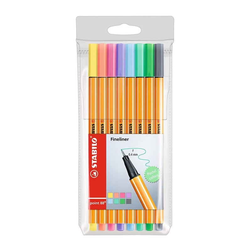 Stabilo Fineliner Point 88 - Assorted Colors