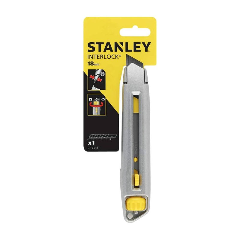 Stanley Inter Lock 18 mm Metal Snap Off Knife