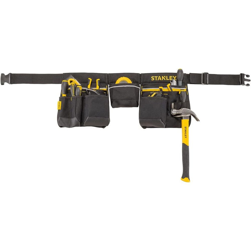 Stanley Tool Belt Pouch with Multi-Pockets Storage Organiser 1-96-178