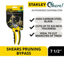 Stanley Pruning Shears Bypass 7.5 Inches