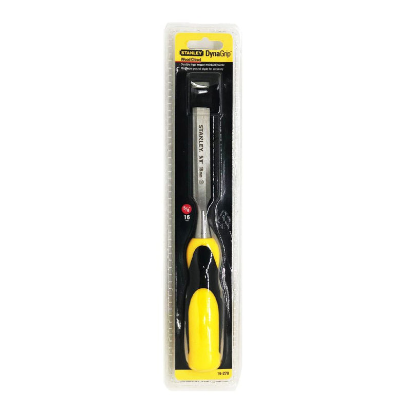 Stanley Dynagrip Wood Chisel Size in 6mm,10mm,12mm,16mm,18mm,22mm,25mm,32mm,38mm