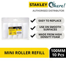 Stanley Mini Roller Refill 4 inches 10 Pcs/Pack