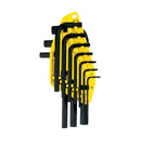 Stanley Hex Key 10 Pcs Short Arm Set 1/16"-3/8"
