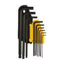 Stanley 69-256 Hex Key Set Long Arm Metric With Ball Head 9 Pcs